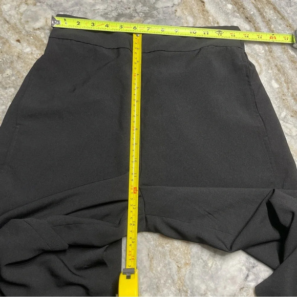 Madewell Huston Pull On Crop Wide Leg High Rise Black Pants Small - Picture 9 of 13